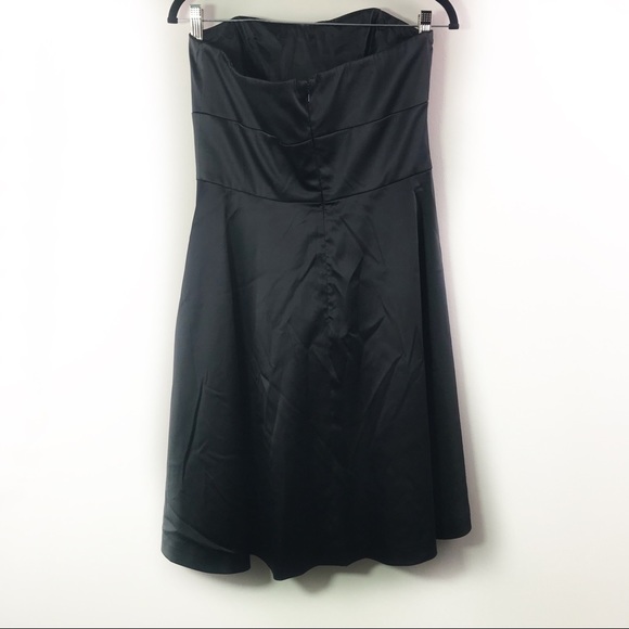 WHBM Sweetheart Basic Little Black Strapless Dress - Picture 4 of 5